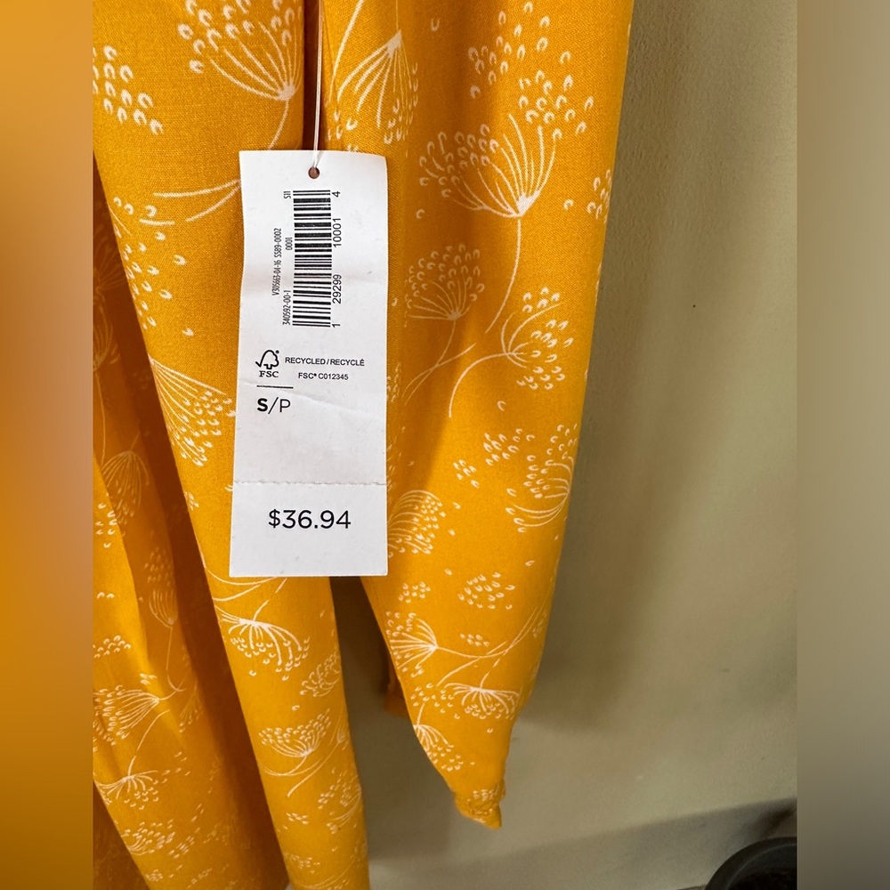 Old Navy Bright Yellow Dress Size SP - Picture 8 of 9